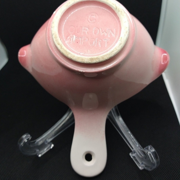 Floral Ceramic Gravy Boat/Separator - Vintage - Picture 8 of 12